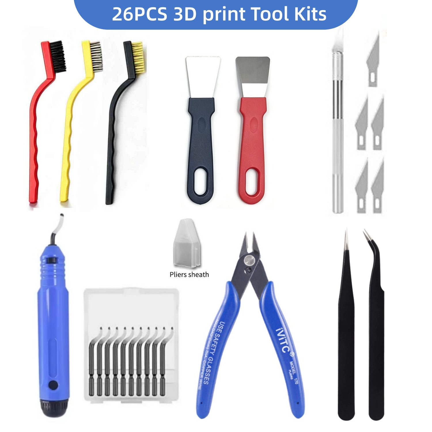 Resin Art Pro - Kit de herramientas de impresión 3D