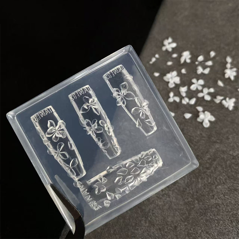 Resin Art Templates Free - Molde de silicona 3D para uñas