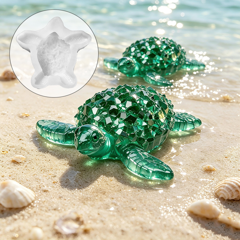 Silicone Mold Ocean - Molde de silicona de tortuga marina