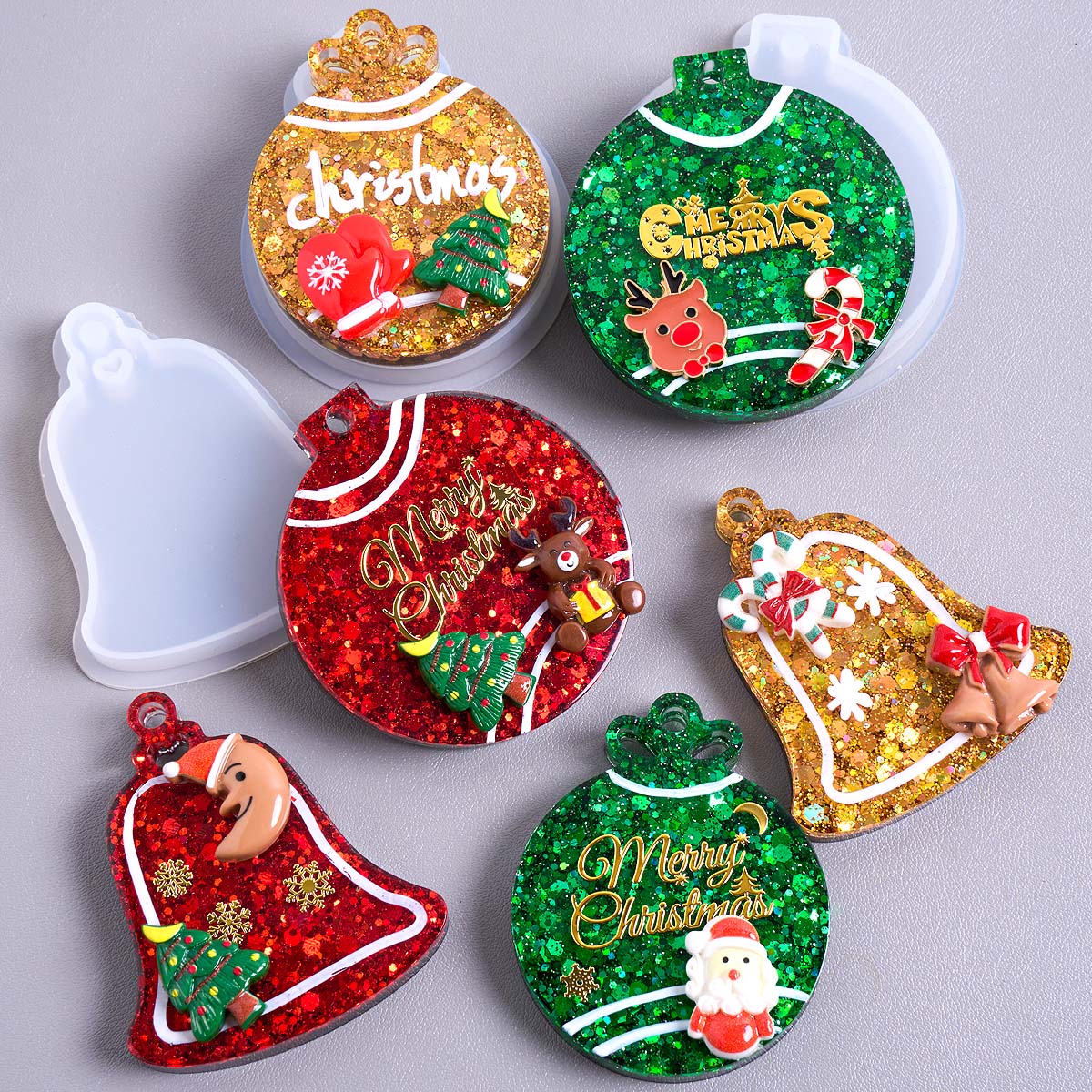 Resin Art Products - Molde de silicona con colgante de