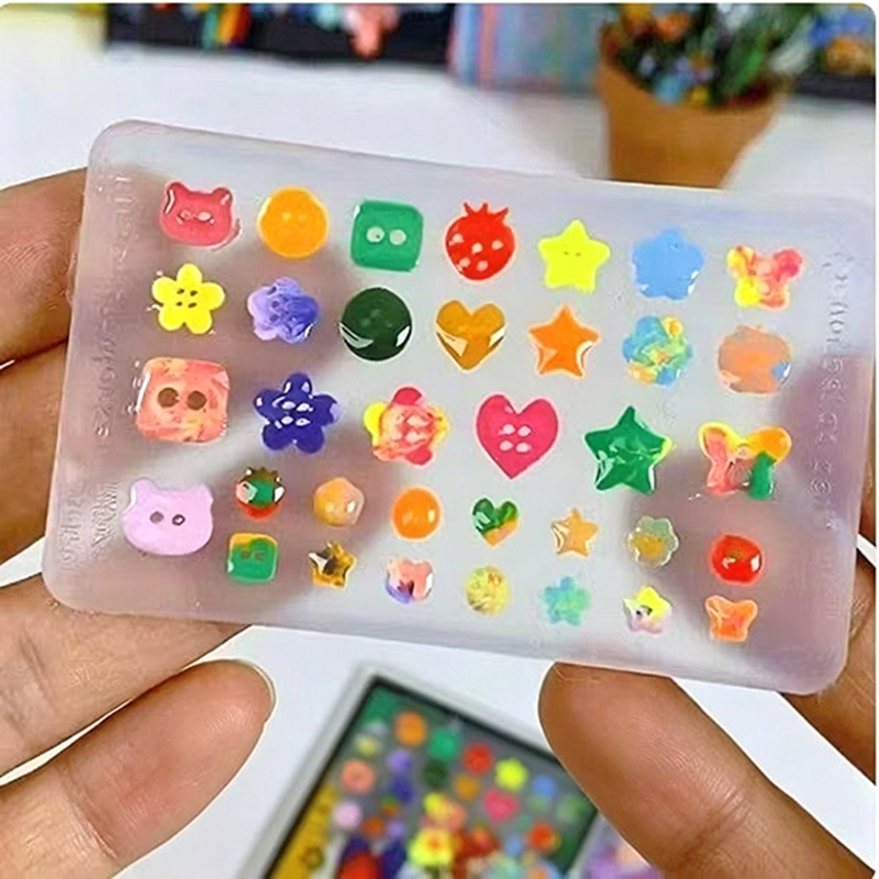Resin Art Templates Free - 1 unidad de molde de silicona