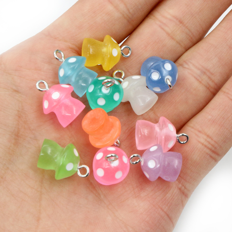 Resin Art For Kids - 10 Uds. De dijes de setas