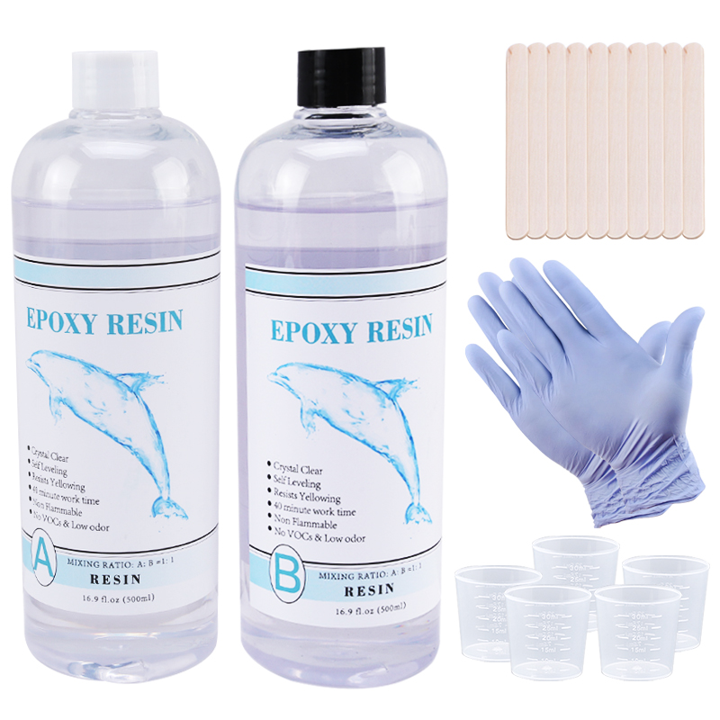Epoxy Resin Ab - Resina epoxi transparente 1:1, resina artística