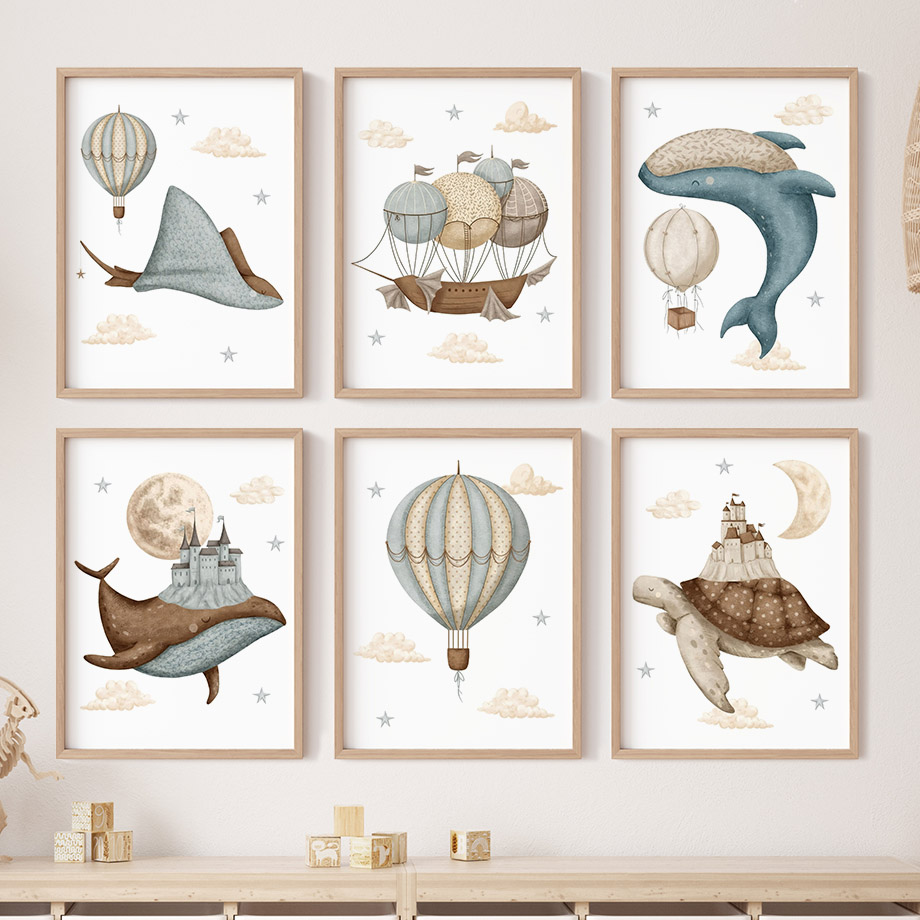 Resin Art For Kids - Pósteres de arte de pared nórdico