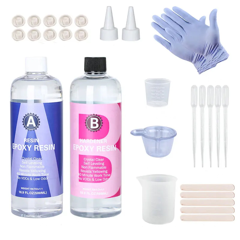 Resin Art Ratio - Easy Mix-Kit de resina epoxi transparente