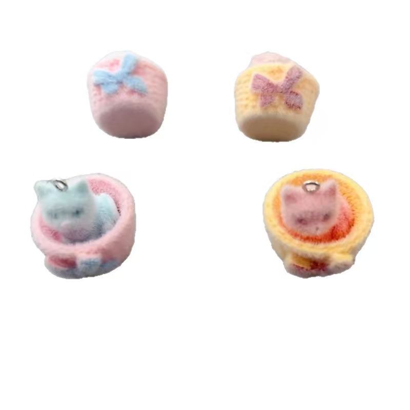 4 colgantes de gato de resina  - Resin Art Store reseña y precio