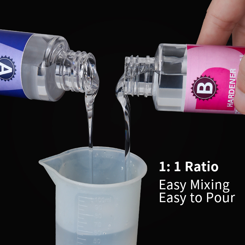 Kit de resina epoxi de 100g, 1 - Resin Art Ratio reseña y precio