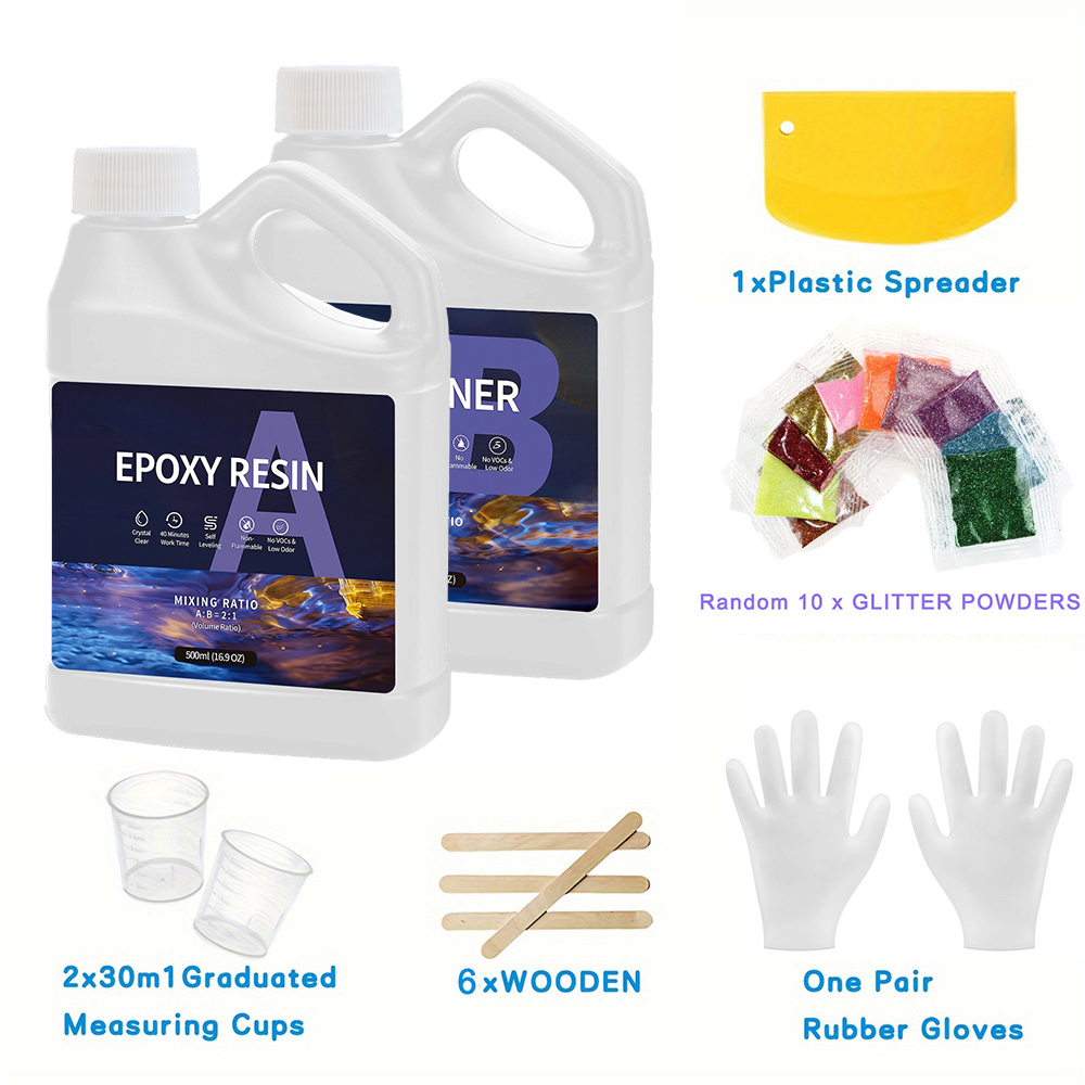 Kit de resina Epoxy con relaci - Resin Art Ratio reseña y precio