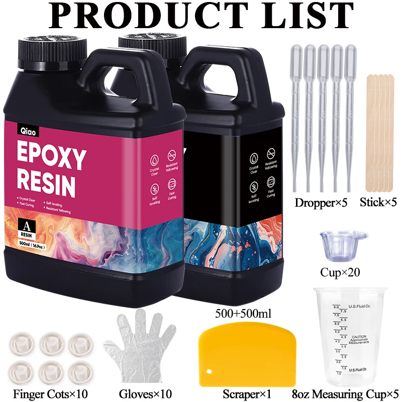 Kit de Resina Epoxi Transparen - Epoxy Resin Ab reseña y precio