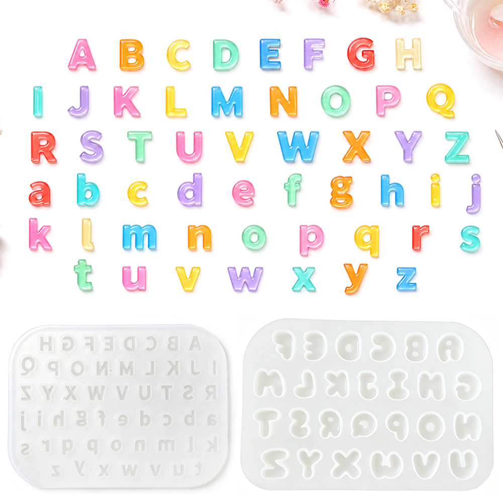 Molde de Silicona Mini S0321 p - Resin Art Letters reseña y precio