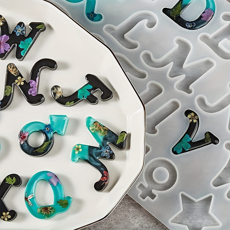 Molde de resina para fundición - Resin Art Letters reseña y precio