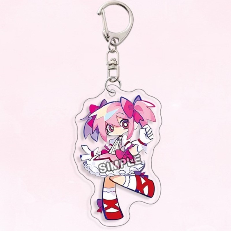 Llavero de acrílico de Puella  - Resin Art Store reseña y precio