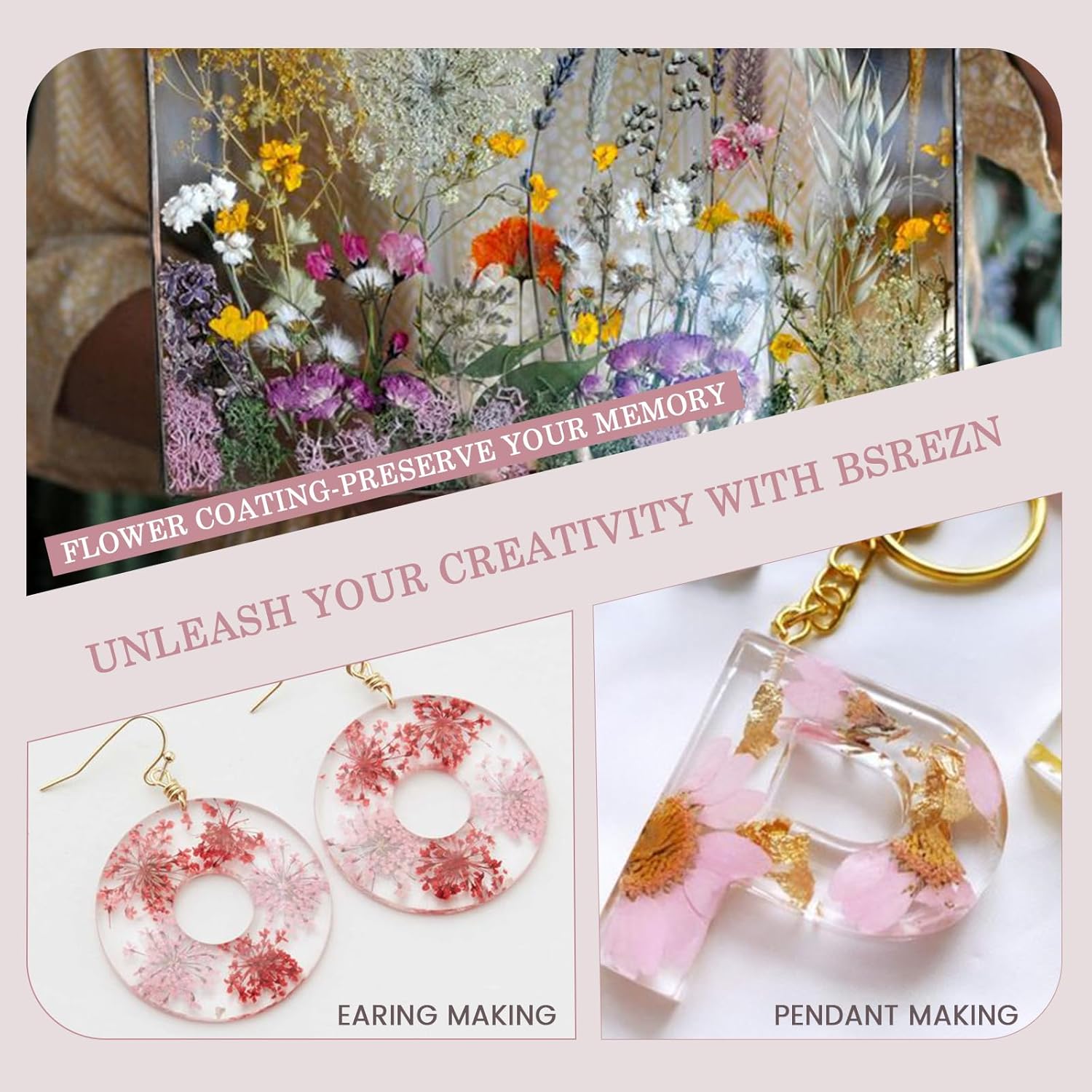 Resina Epoxi Transparente y de - Resin Art Letters reseña y precio
