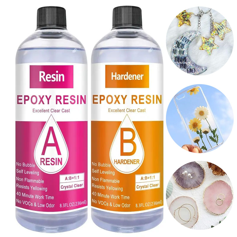 Kit de resina epoxi transparen - Resin Art Ratio reseña y precio