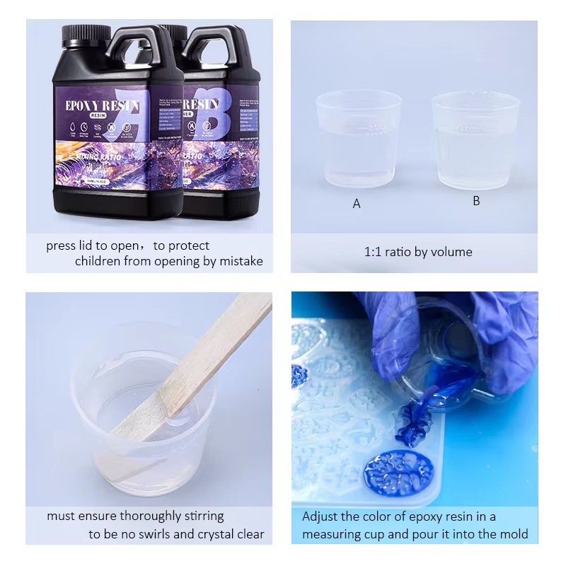 Kit de resina Epoxy 1:1 Easy M - Epoxy Resin Ab reseña y precio