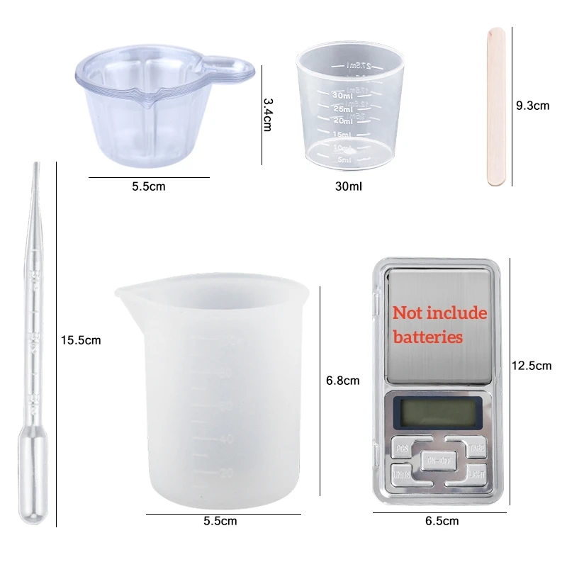 Kit de resina epoxi transparen - Epoxy Resin Ab reseña y precio
