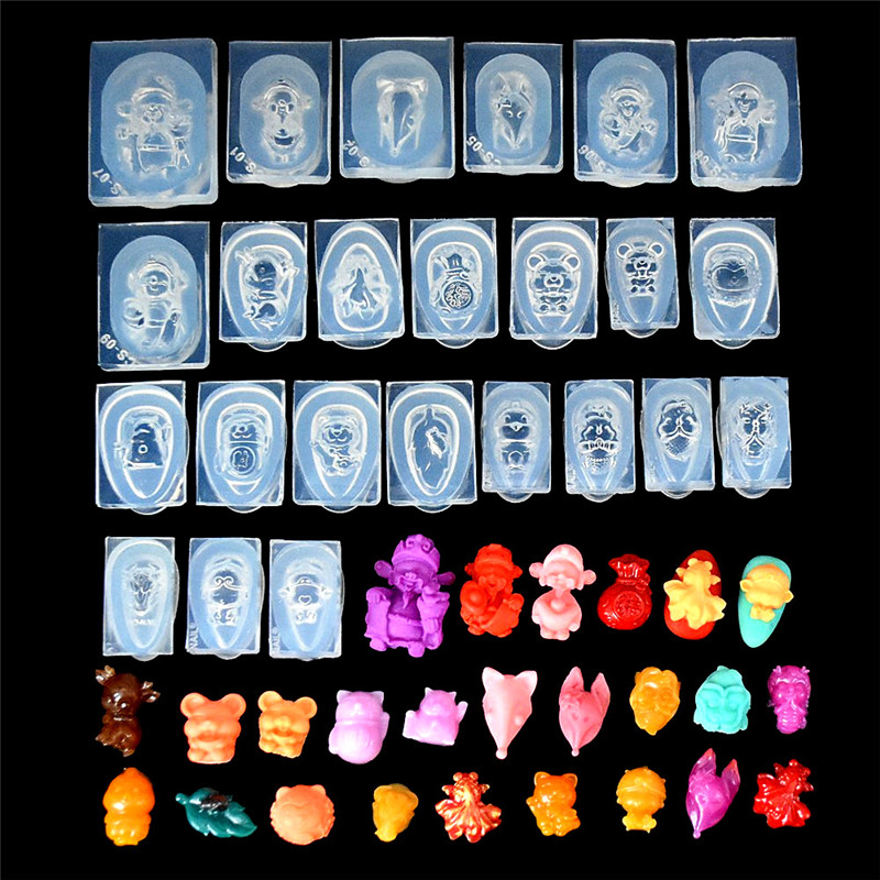 SNASAN 3D lindo pez dorado el  - Silicone Mold Ocean reseña y precio