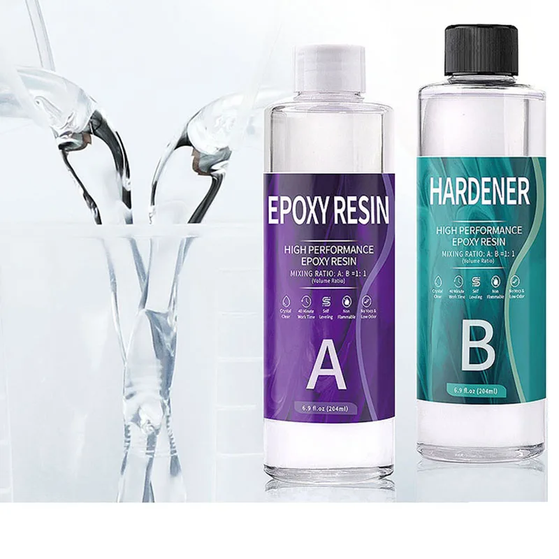 Pegamento de cristal epoxi de  - Epoxy Resin Ab reseña y precio