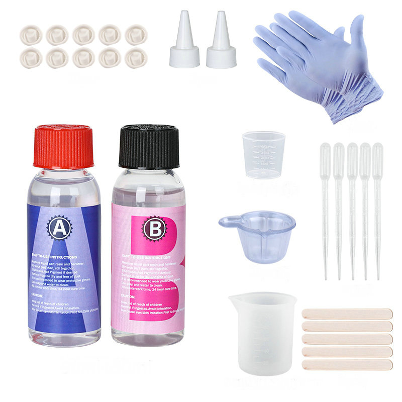 Kit de resina epoxi de 100g, 1 - Resin Art Ratio reseña y precio