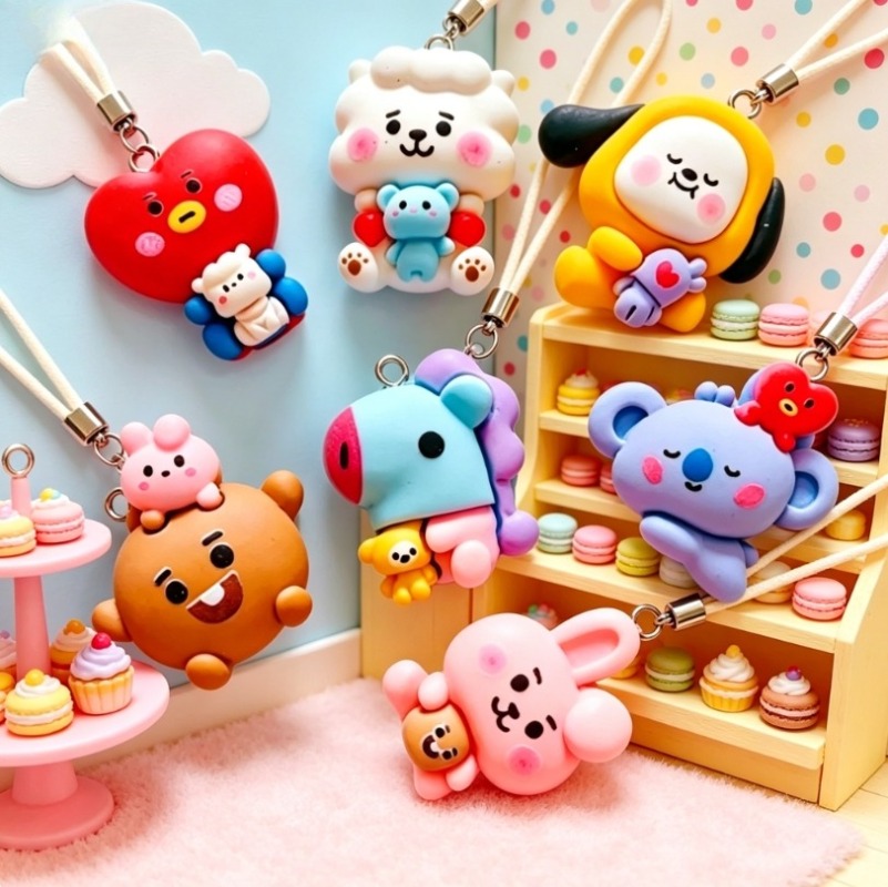 7 piezas de dijes de resina BT - Resin Art Store reseña y precio