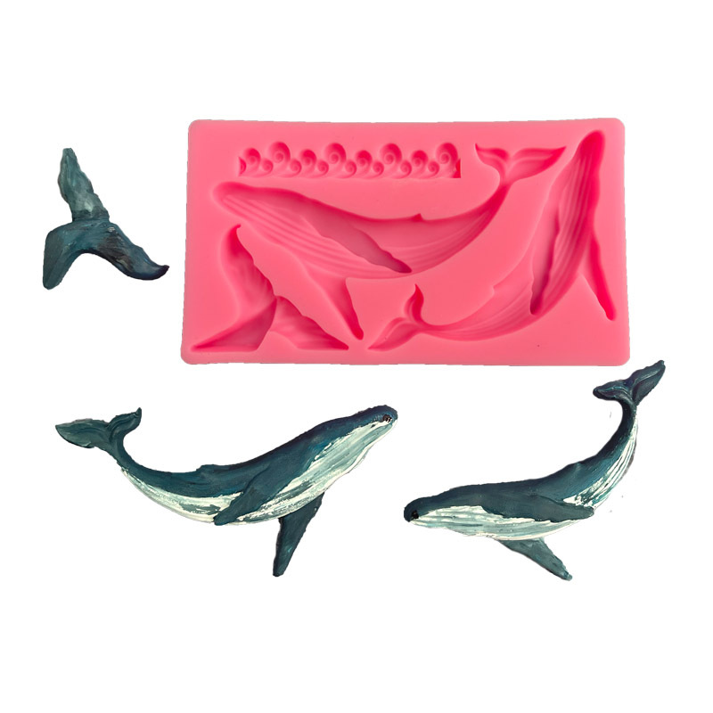 Molde de silicona de ballena D - Silicone Mold Ocean reseña y precio