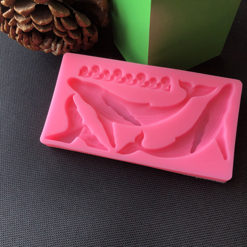 Molde de silicona de ballena D - Silicone Mold Ocean reseña y precio