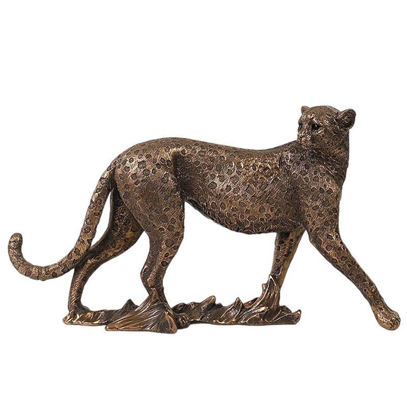 Escultura Moderna de Leopardo  - Resin Art Pro reseña y precio