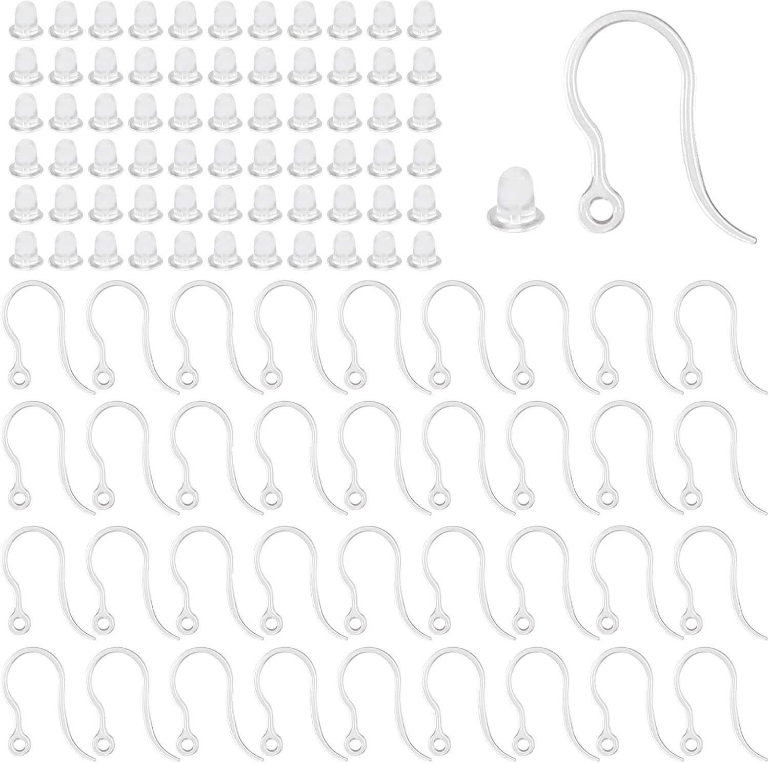 40 Uds. Ganchos para pendiente - Resin Art Store reseña y precio