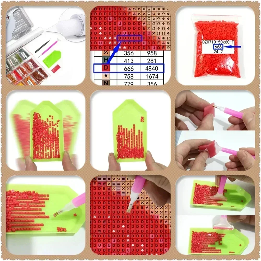 Kit de pintura de diamantes 5D - Resin Art Products reseña y precio